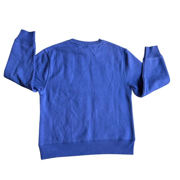 NWT ZARA Girls Printed Washed Sweatshirt Blue Purple Size 13/14 Kids Tween - Picture 3 of 6